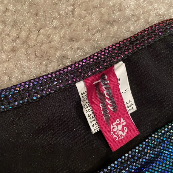 Guess Rainbow Sequin Bikini Set!! Small top/XS bottom! - Picture 5 of 5